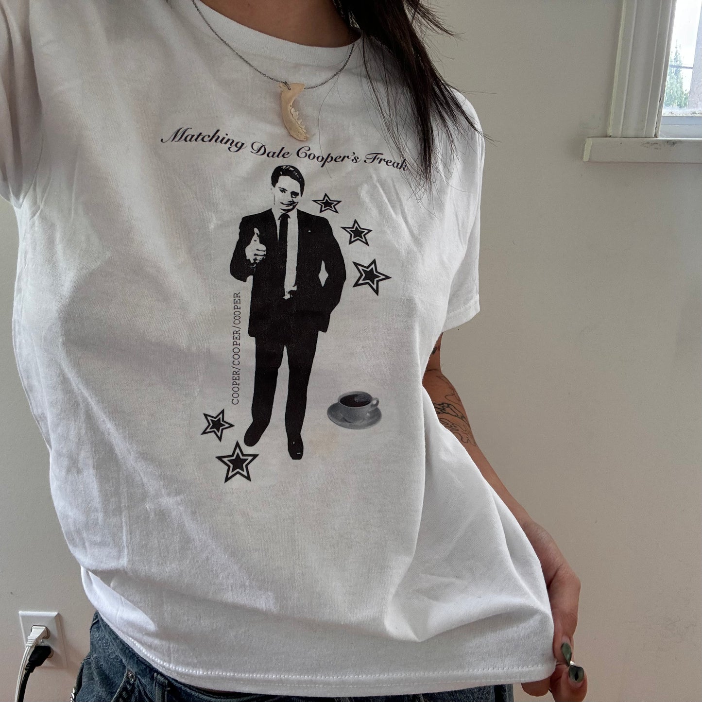 matching dale cooper’s freak baby tee