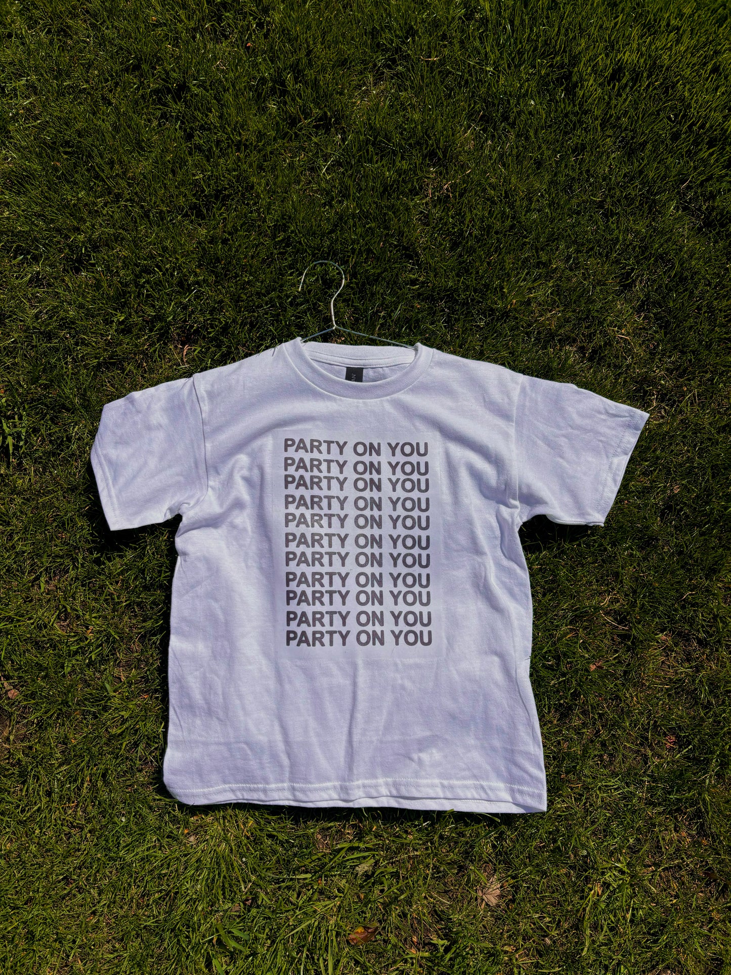 party 4 u baby tee