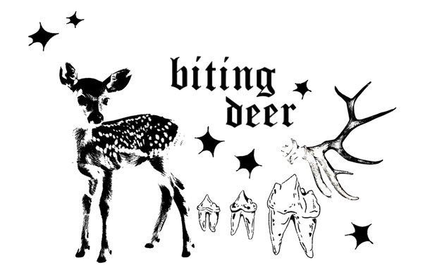 bitingdeer