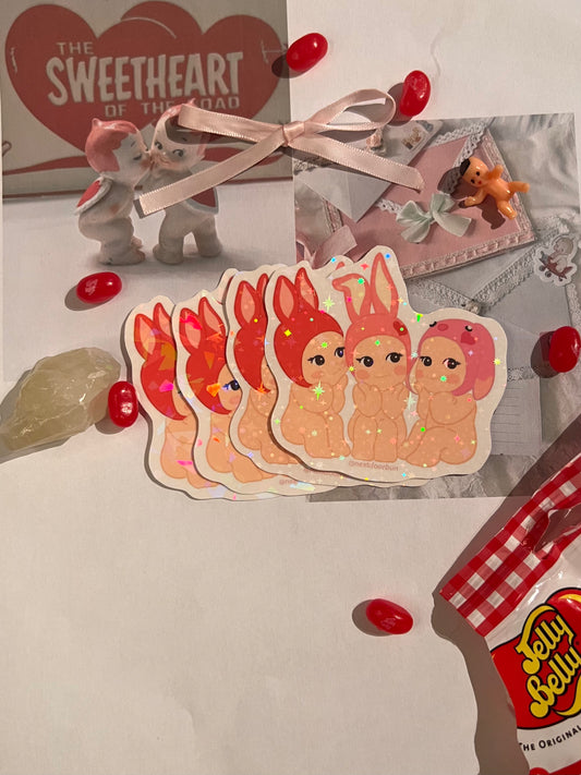 sonny angel galentines sticker