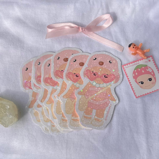 sonny angel just a girl lop sticker