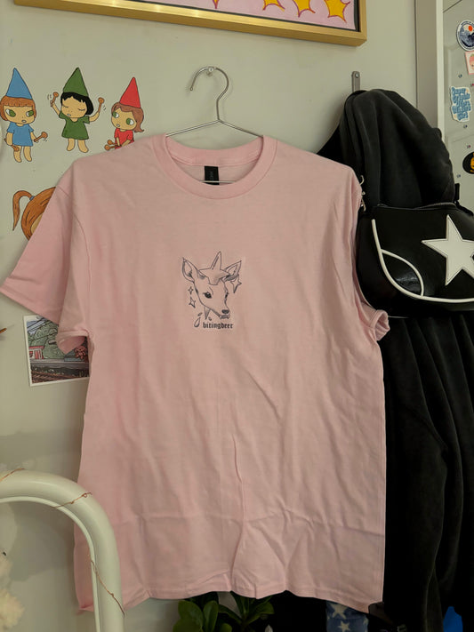 BITINGDEER logo tee