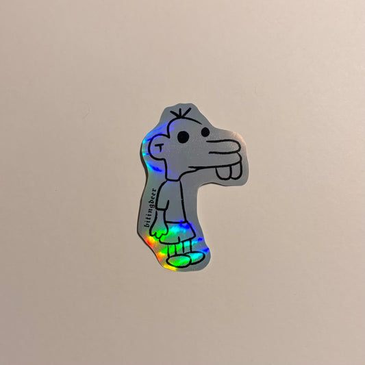 manny doodle sticker