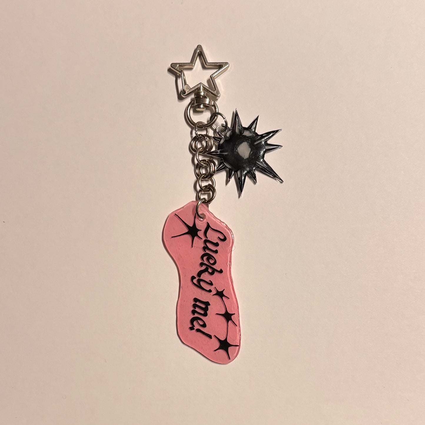 lucky me! basic chainmail keychain