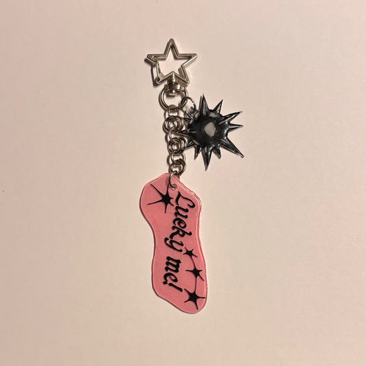 lucky me! basic chainmail keychain