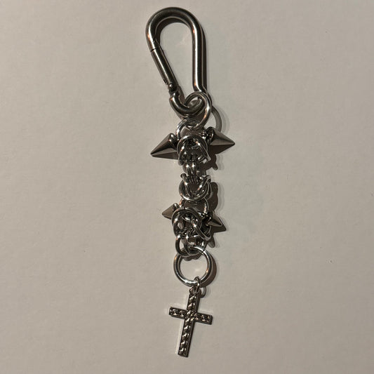 chainmail cross carabiner