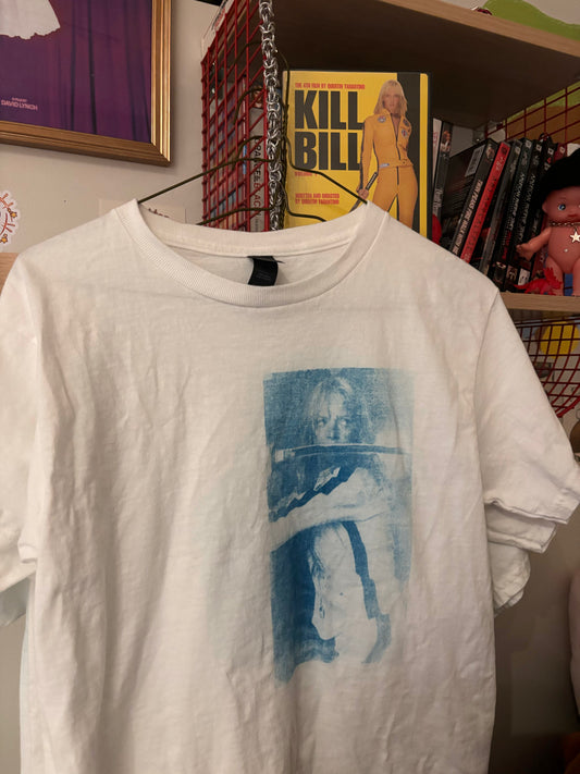 kill bill sun printed baby tee