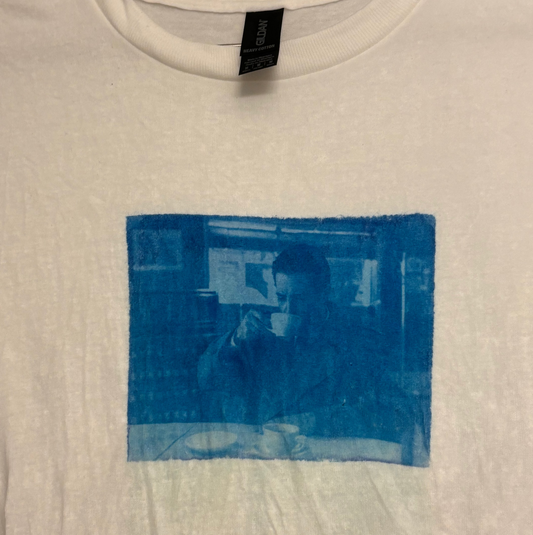 dale cooper sun printed baby tee