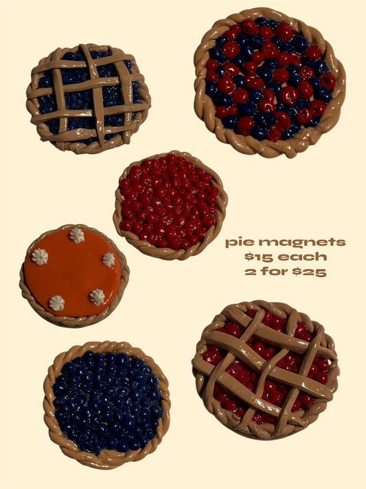 pie magnets