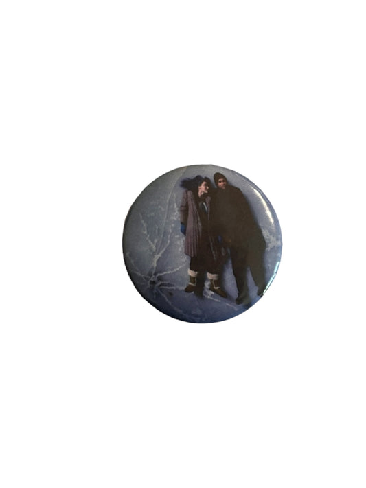 joel & clem eternal sunshine button pin