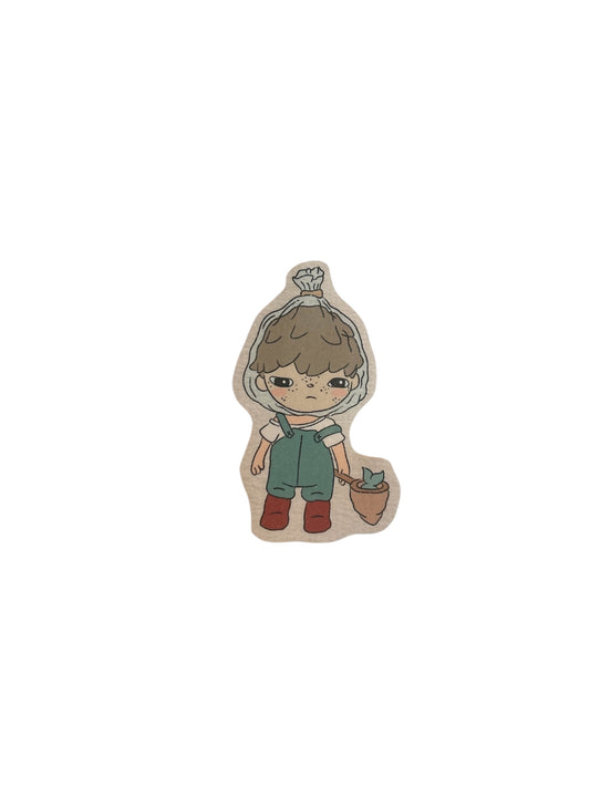 hirono fish head sticker