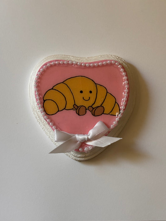 jellycat croissant painting
