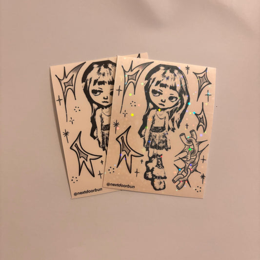 blythe doll sticker