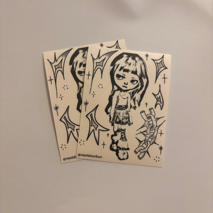 blythe doll sticker