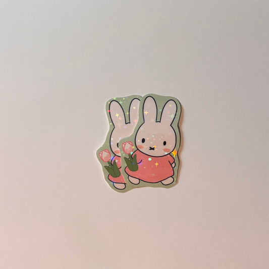 miffy tulip sticker