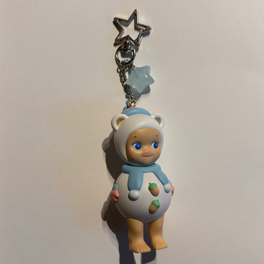 sonny snow bear keychain