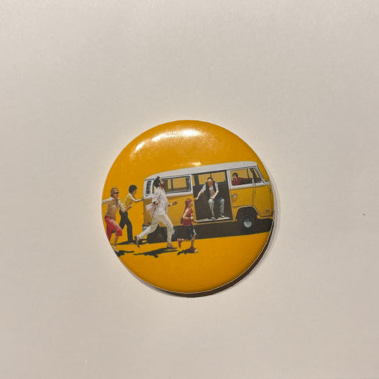 little miss sunshine button pin
