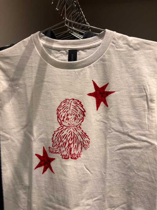 monchhichi star baby tee