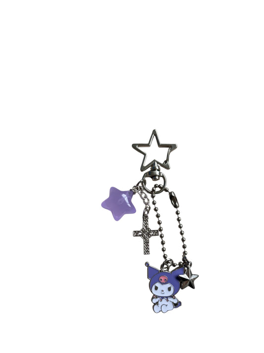 kuromi keychain
