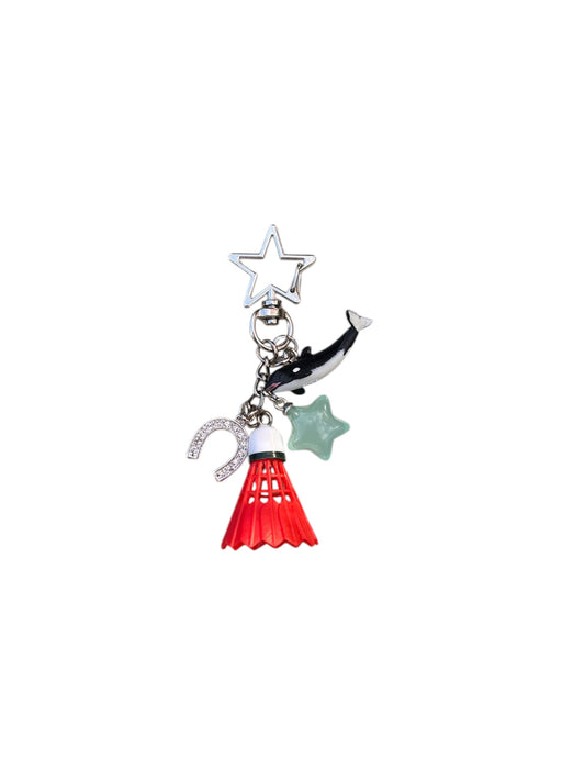 lucky birdie keychain