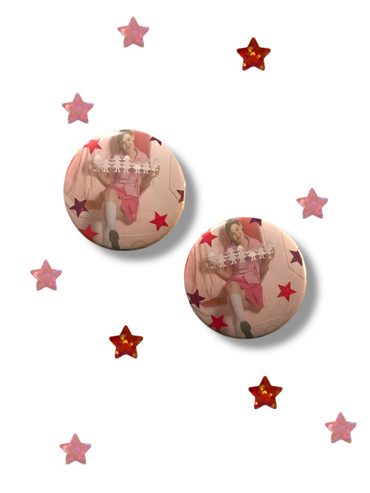 graham but im a cheerleader button pin