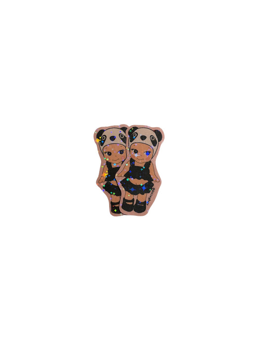 sonny angel panda girly sticker