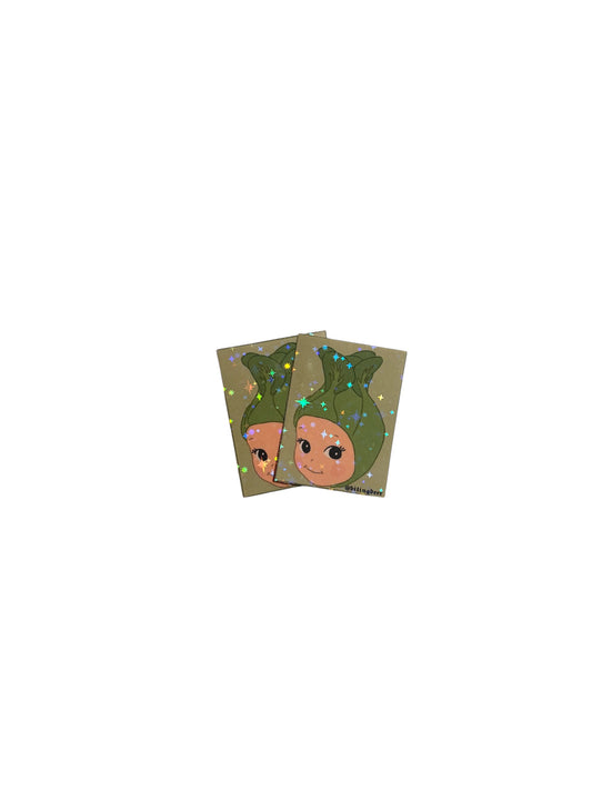 sonny bok choi head sticker