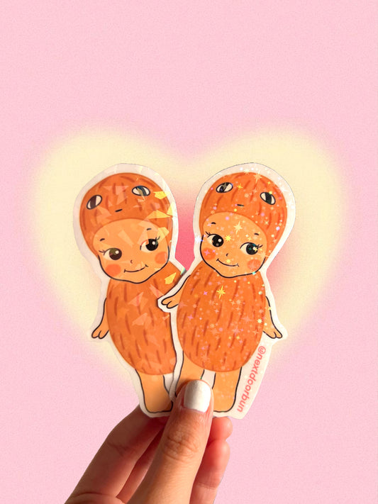 creature series sonny angel peanut sticker